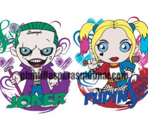 harley quinn Joker Duos Playeras