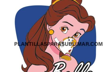 BELLA Cubrebocas Disney Princesas
