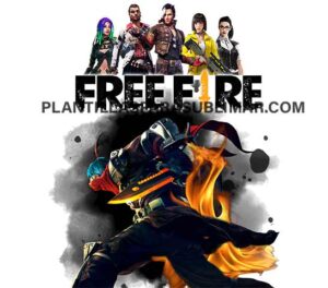 FreeFire Sublimacion Playera