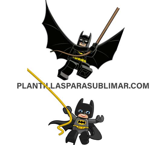  Batman Lego Vector Sublimar