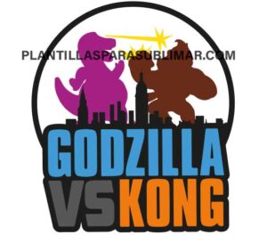 GodZilla vs King Kong Sublimar