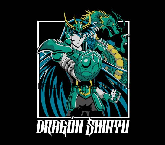  Shiryu Dragon Caballero DEL zodiaco