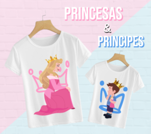 Princesas Principes Aurora Sublimar