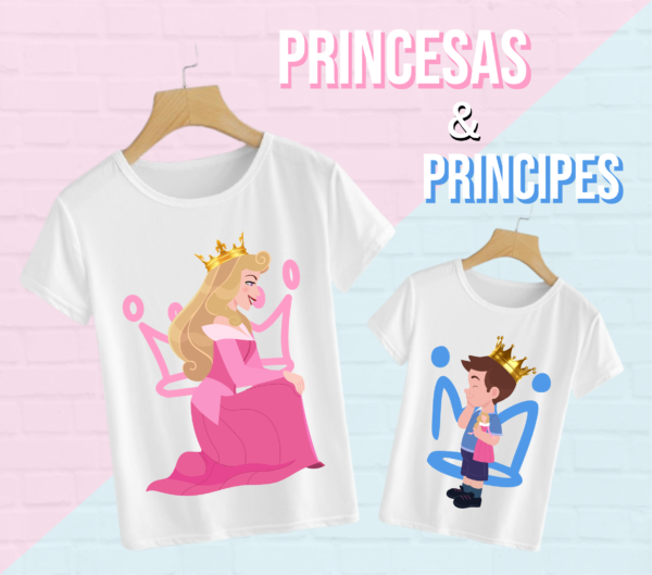  Princesas Principes Aurora Sublimar