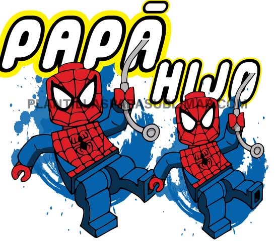  Spiderman Padre-Hijo Duos