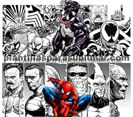  Spiderman Venom Sublimar