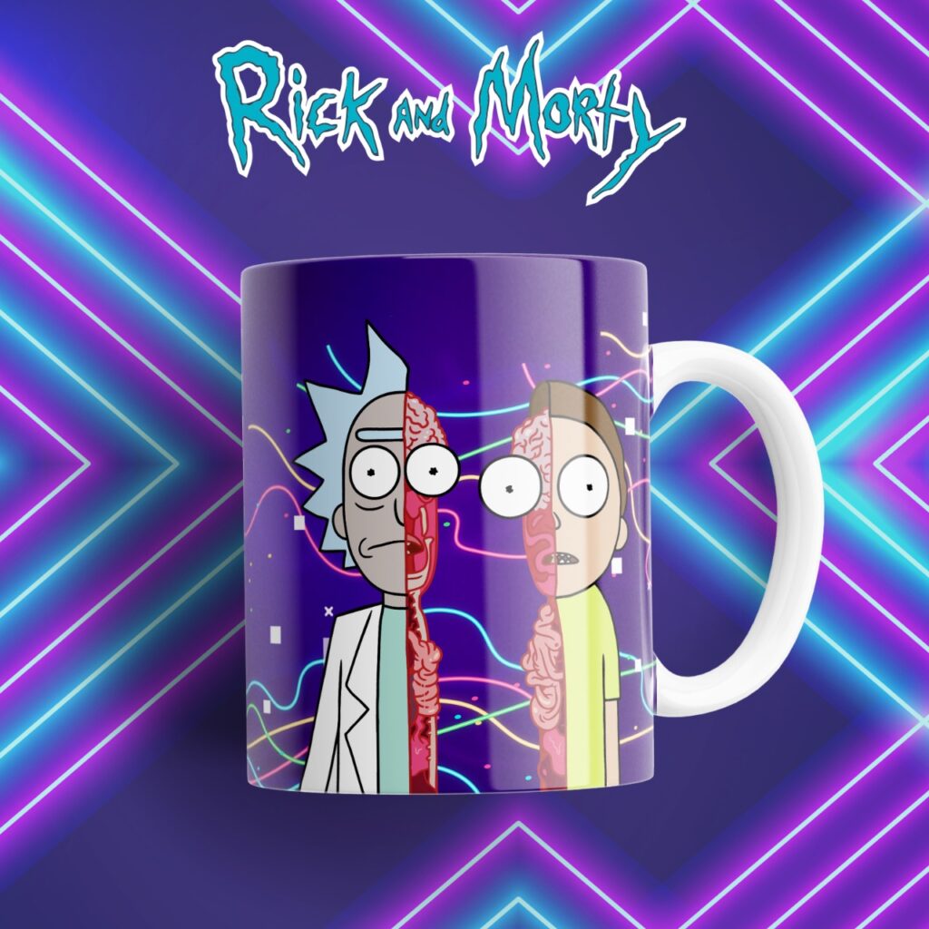 Rick and Morty Plantillas tazas – Plantillas para sublimar