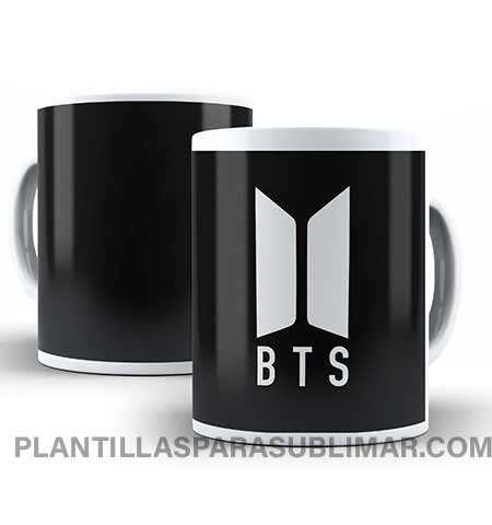  BTS Logo Plantilla Sublimar