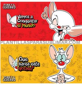 Pinky y cerebro Plantilla