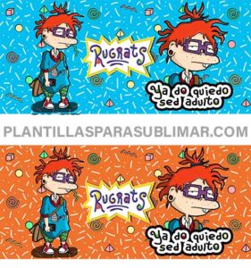 Plantillas Carlitos Rugrats Sublimar