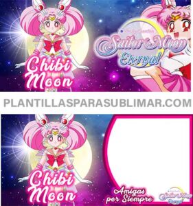 Sailor Moon Chibi Plantillas sublimar
