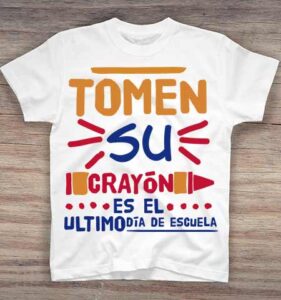 Tomen su crayon