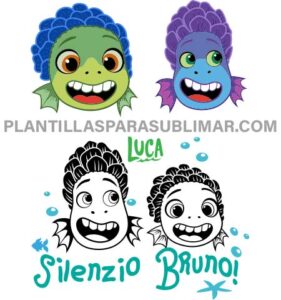 Luca Disney Vector Sublimar