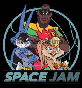 Space Jam Super Heroes Vector