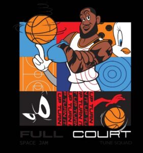 Space Jam Vector Sublimacion