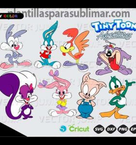 Tiny Toons Vector Corte Sublimacion