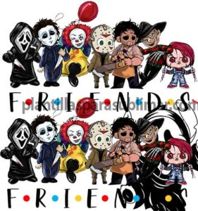 Friends-Halloween-PNG-Terror