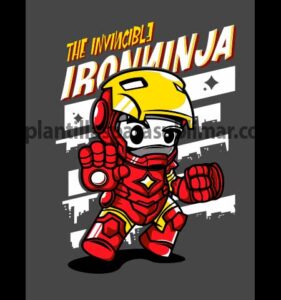 Iron-ninja-vector-marvel