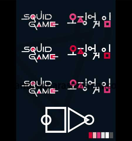 Juego-del-calamar-Squid-Game-Logos
