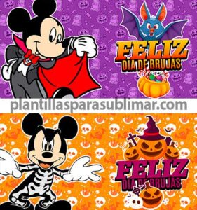 Mickey-Halloween-Plantilla-taza