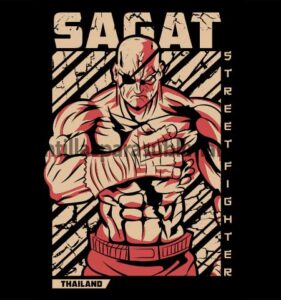 SAGAT-street-fighter-VECTOR