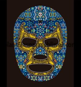 mascara_huichol_mexicana-vector