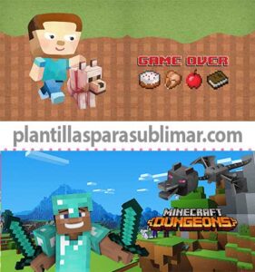 minecraft-plantillas-tazas