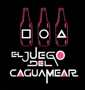 El juego del caguamear vector