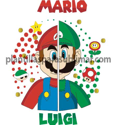 Mario-Luigi-vector-sublimacion