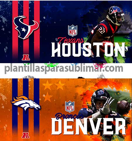  NFL-Plantillas-Houston-Denver-sublimar