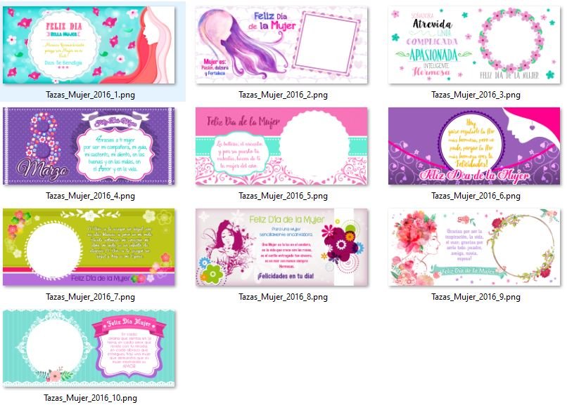 Pack dia de la mujer