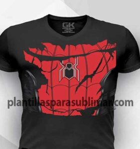 Spider-man-rasgado-Vector-Sublimacion