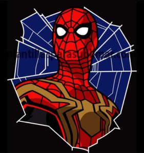 Spider-man-vector-corte-sublimacion