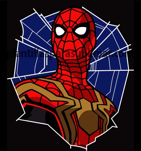 Spider-man-vector-corte-sublimacion