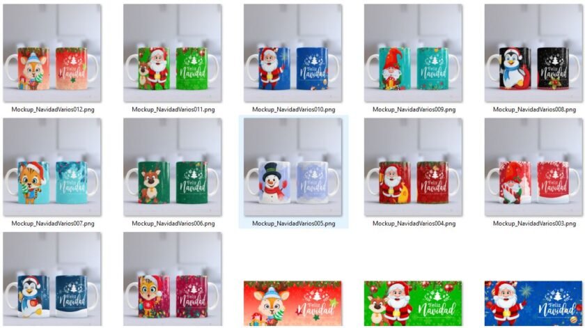 Pack Plantillas Navidad Membresia Plus