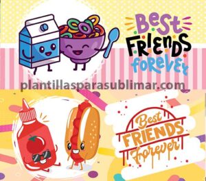 Best-Friends-Cereal-Hot-dog-Plantillas