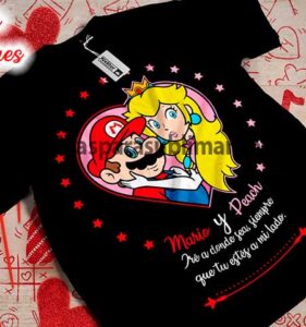 San-valentin-Mario-y-princesa-vector-corte
