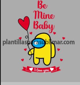 Be-mine-baby-Among-Us-San-Valentin