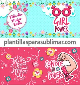 Dia de la mujer- Power-Girl-Plantillas