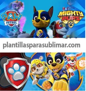 Plantillas-Paw-Patroll-Sublimar