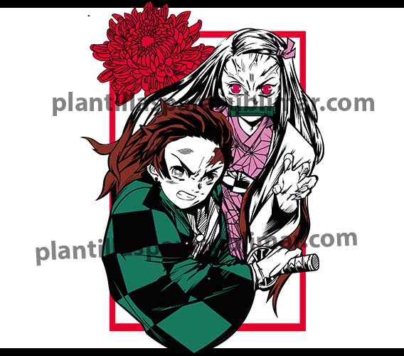 Demon Slayer Vector Anime Plantillas Para Sublimar 9087