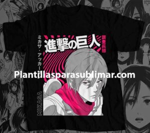Mikasa-Ackerman-anime-vector