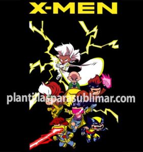 X-men-Vector-caricatura