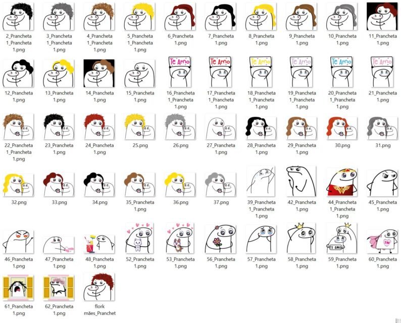 53 Flork PNG mama dia de la madre pack