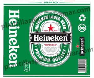 Cerveza-Heineken-TUMBLER-Plantilla