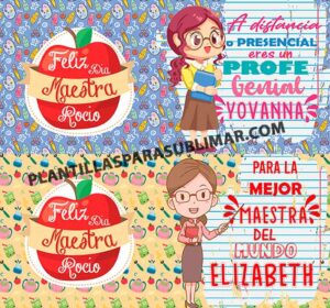 Para-la-mejor-Maestra-Plantillas-Tazas
