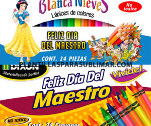 dia-del-maestro-Blancanieves-Crayones-Vividel