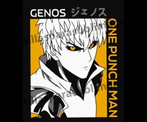 Genos-One-Punch SVG Anime
