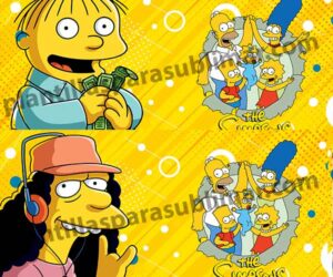 Otto-Ralph-los-simpson-plantillas