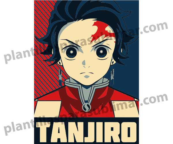  Tanjiro-SVG-PNG-Anime-Vector